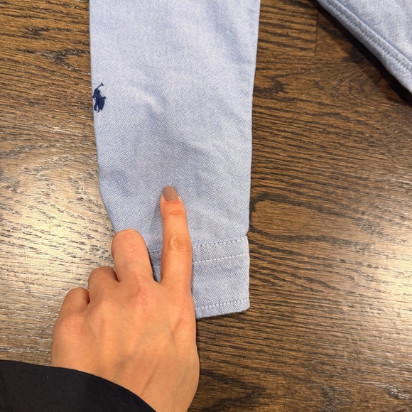 Polo by Ralph Lauren Kids Light Blue Button Down Shirt - Picture 4 of 4